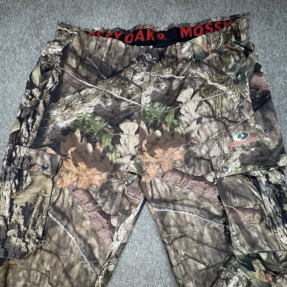 Mossy Oak Pants Mens 3XL‎ 48x50 Camo Break-Up Country Cargo Hunting Outdoor